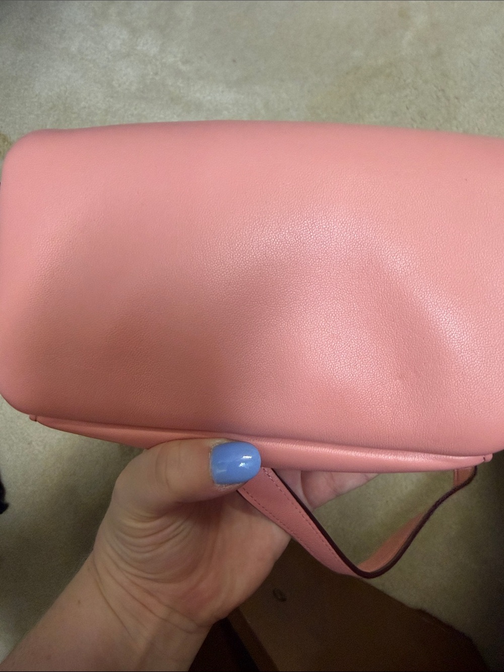 Coach Pink Leather mini pillow tabby Crossbody with Top Handle - Picture 3 of 4